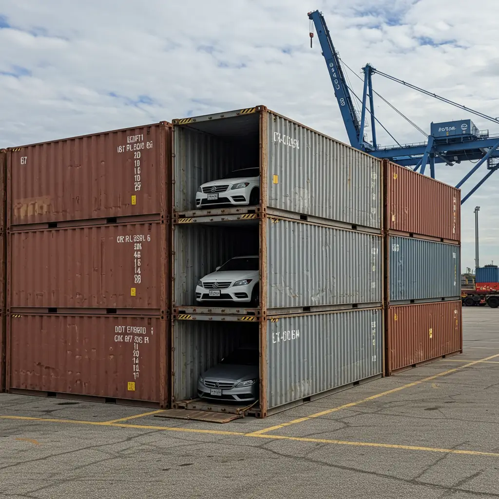 car shipping container