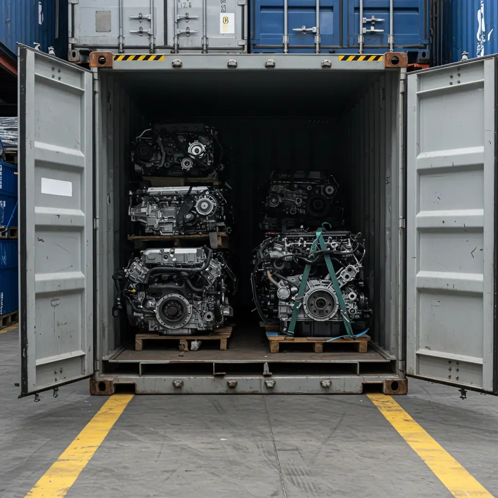 shipping car parts